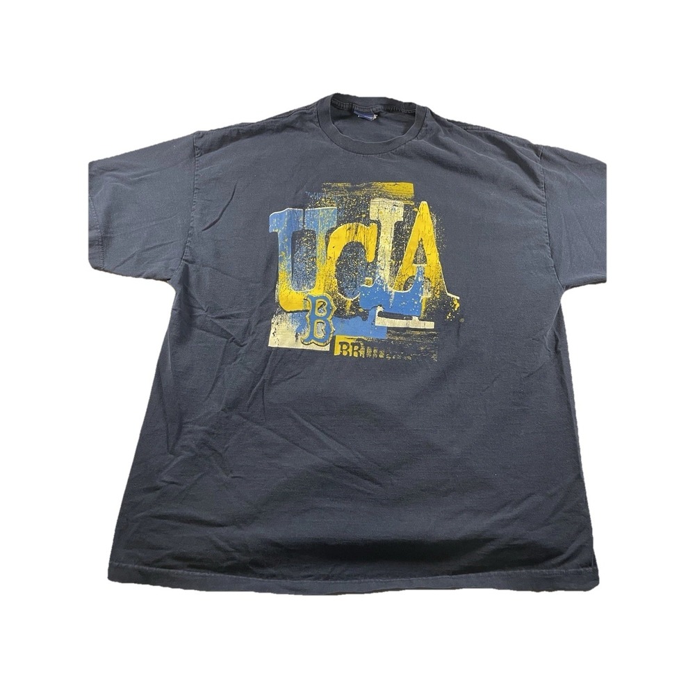 Vintage 90s UCLA Dad Collegiate Blue Tee Tshirt Size 2XL Champs